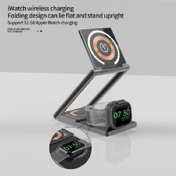 3 in 1 magnetic wireless charging stand