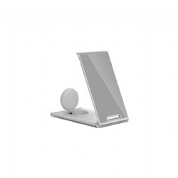 Thinnest 3 in 1 Tempered glass & Aluminium alloy wireless charger